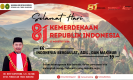 SELAMAT HARI ULANG TAHUN KEMERDEKAAN REPUBLIK INDONESIA KE-81 TAHUN